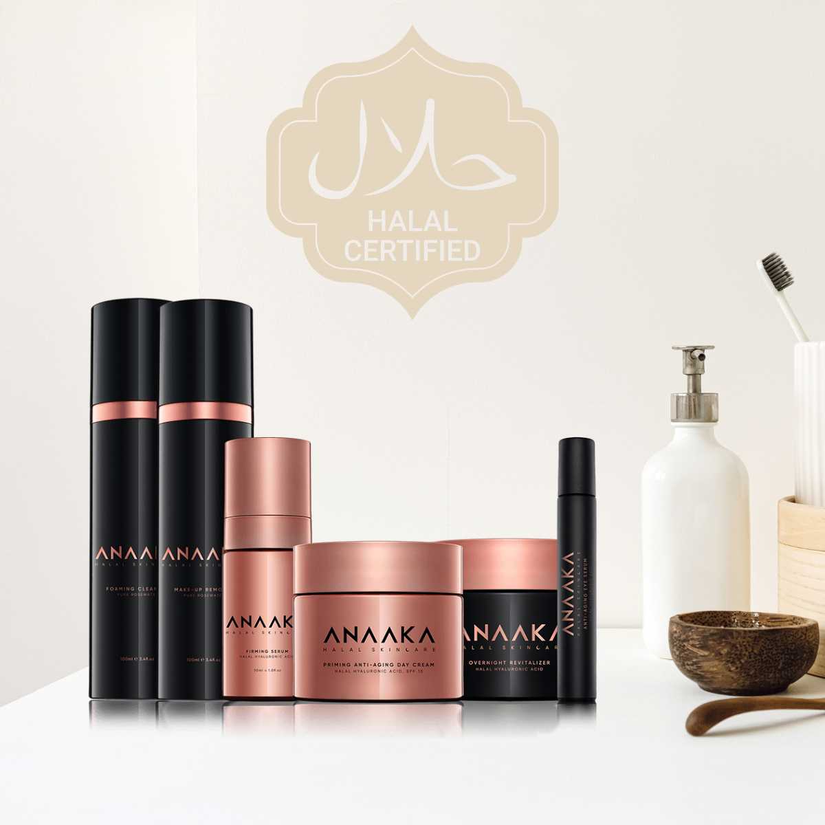 Halal-zertifizierte Kosmetik von ANAAKA
