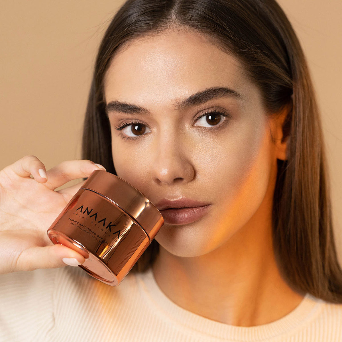 Skin renewal routine with ANAAKA halal skincare