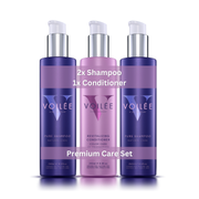 2 shampoings et après-shampoing pour cheveux colorés